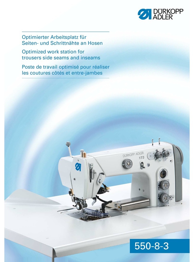 DURKOPP ADLER 550-8-3 brochure