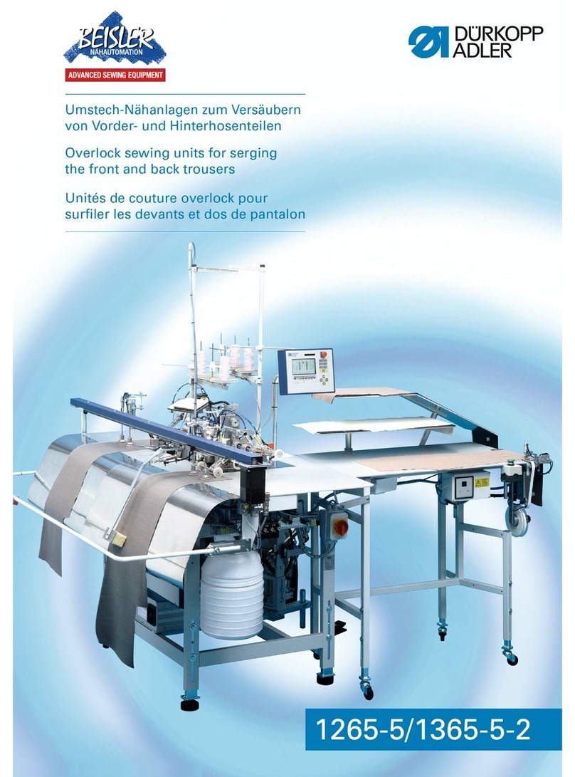 DURKOPP ADLER 1265-5 brochure