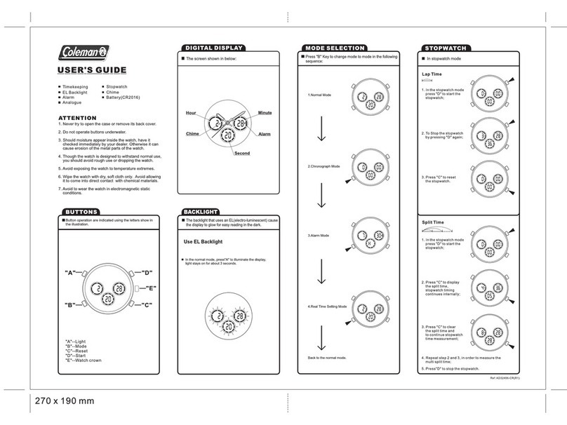 Coleman 40-116 user guide