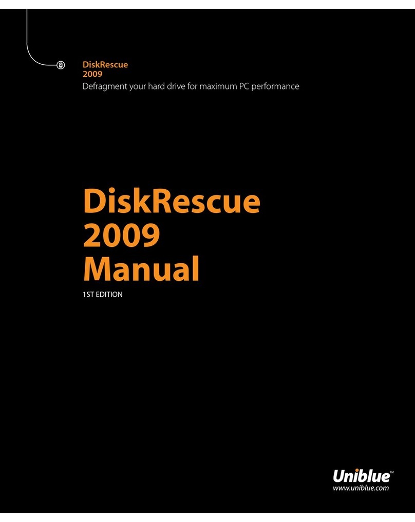 UNIBLUE DISKRESCUE 2009 - V1 manual UNIBLUE DISKRESCUE 2009 - V1 manual