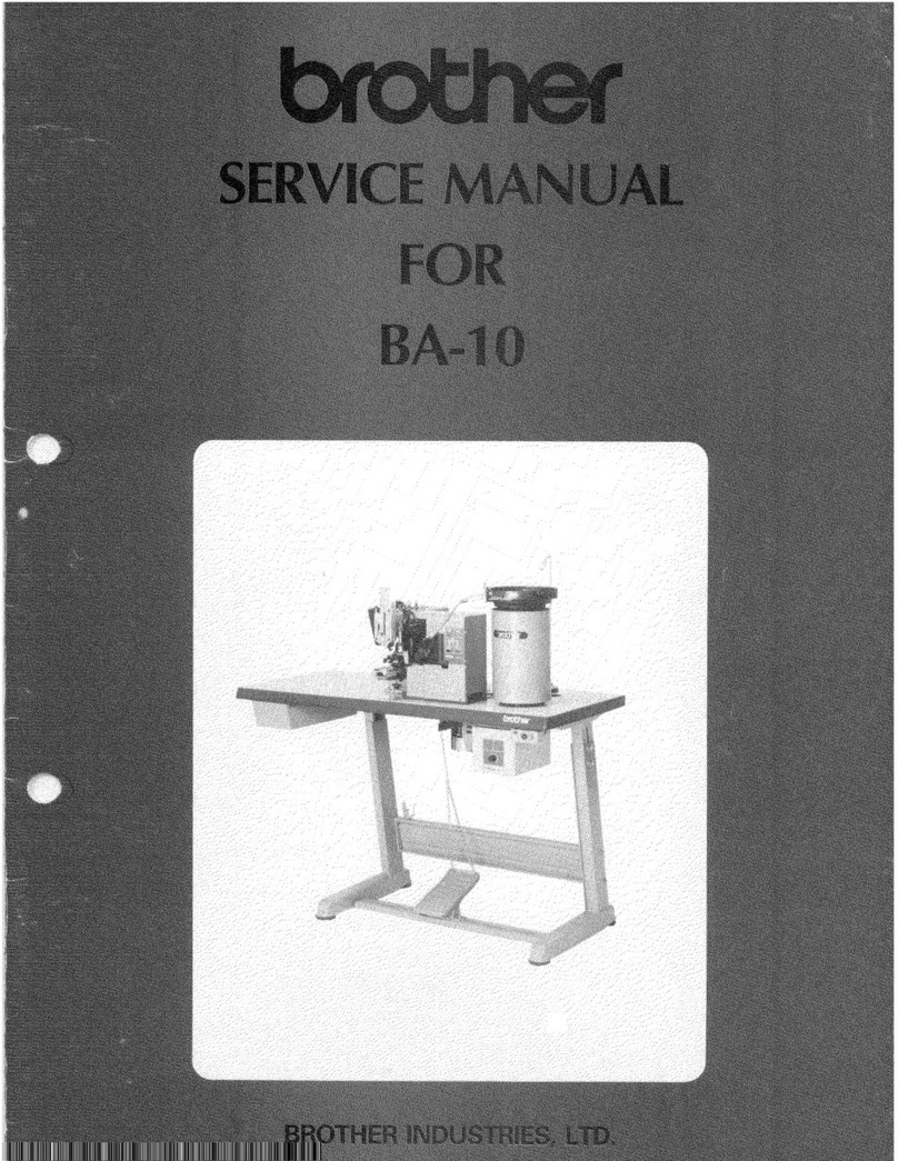 Brother BA-10 User manual Brother BA-10 User manual