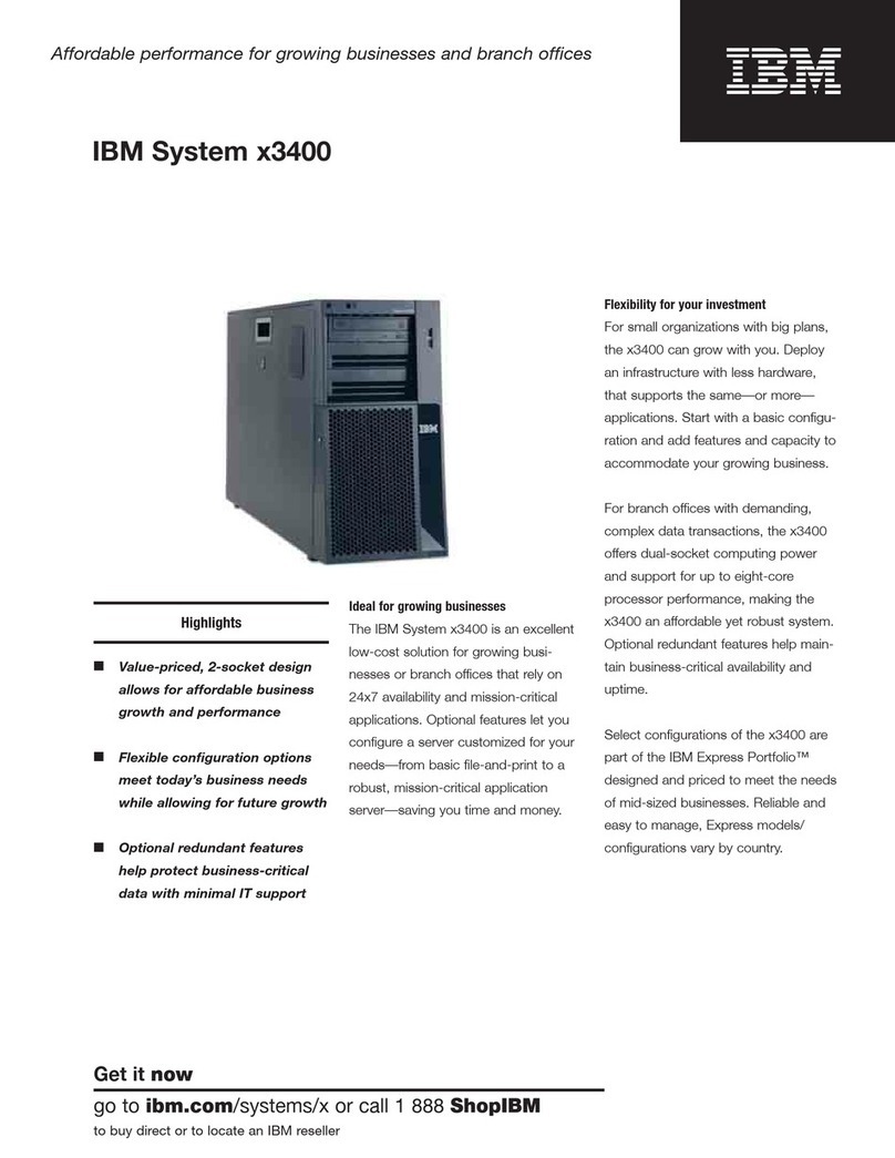 IBM x3400 brochure