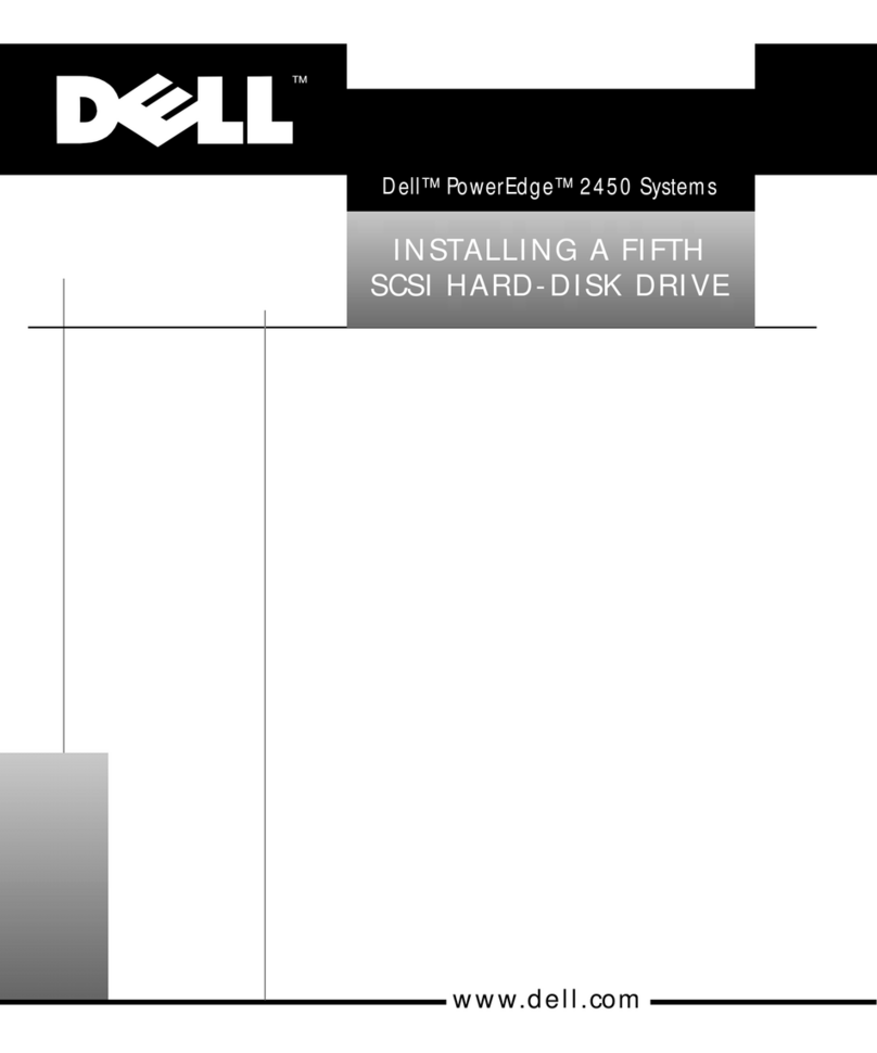 Dell PowerEdge 2450 Hardware install guide