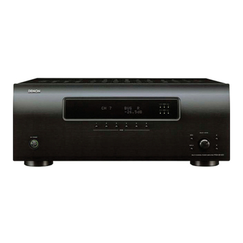 Denon POA-3012CI - Multi-Zone Audio Distribution Power... User guide