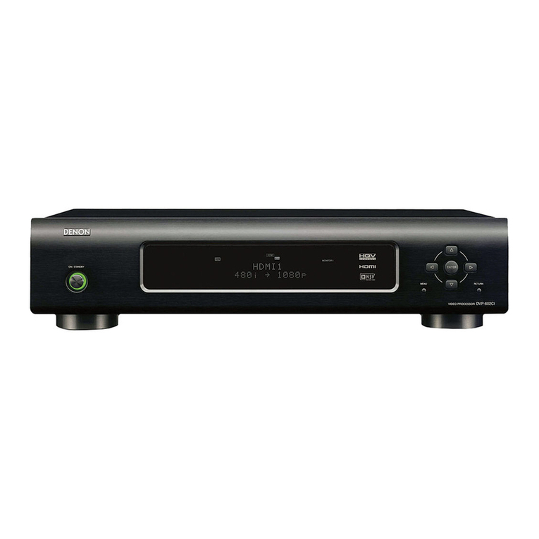 Denon DVP-602CI Control protocol