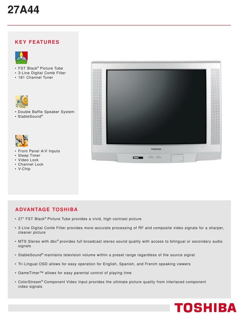 Toshiba 27a44 User manual