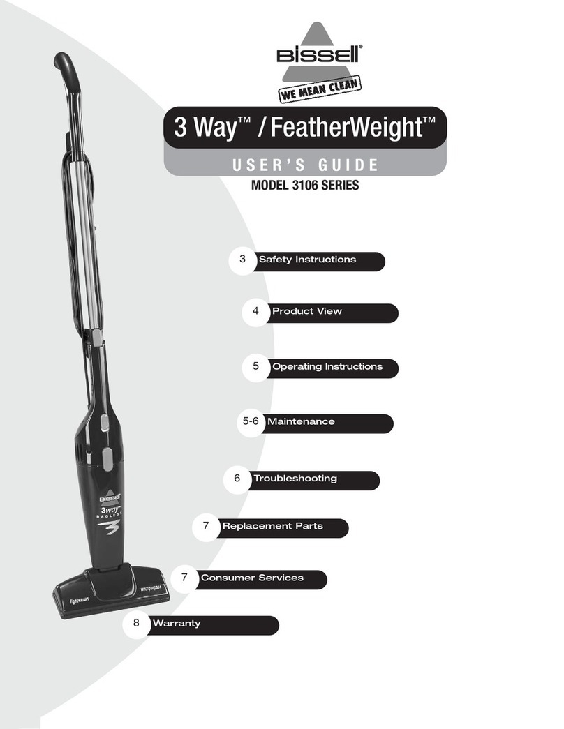 Bissell FEATHERWEIGHT user guide