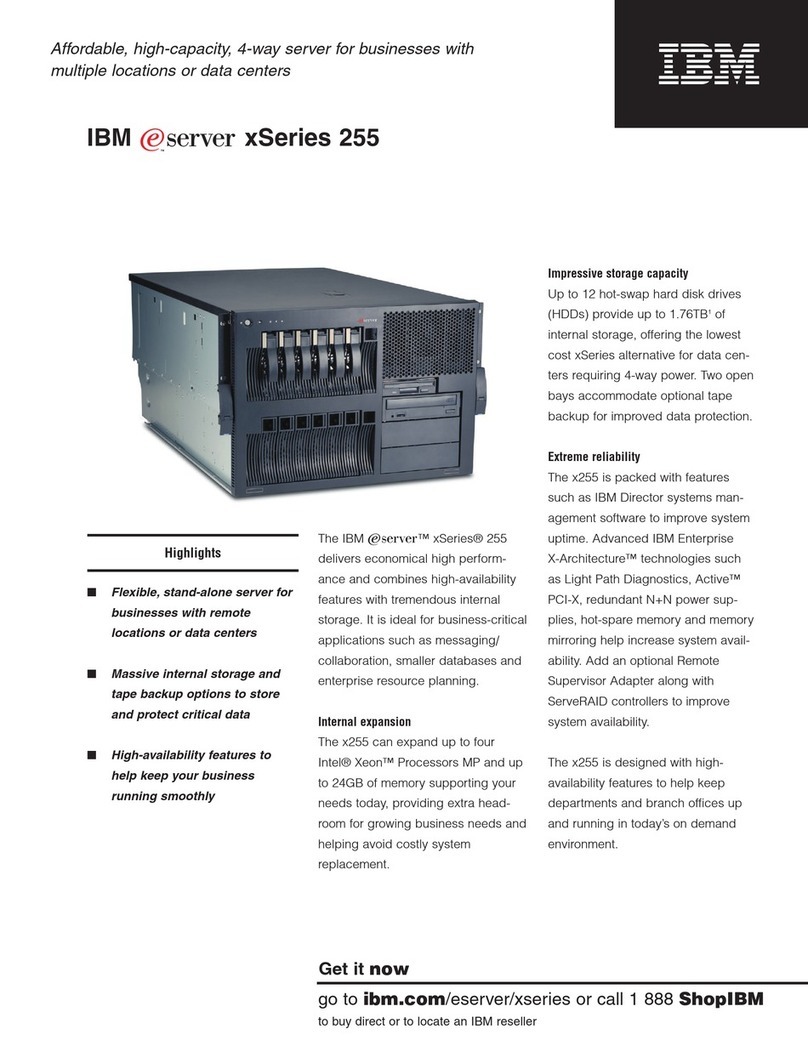 IBM 86857RX User manual