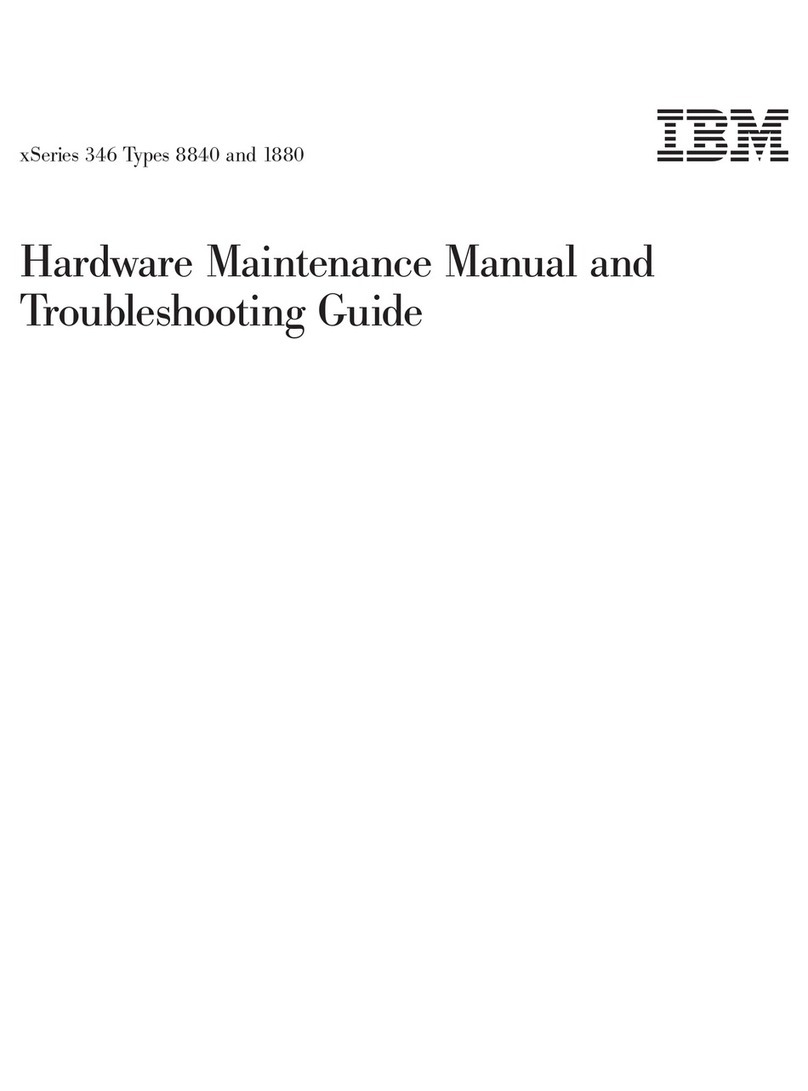 IBM 884015U Maintenance and troubleshooting guide IBM 884015U Maintenance and troubleshooting guide