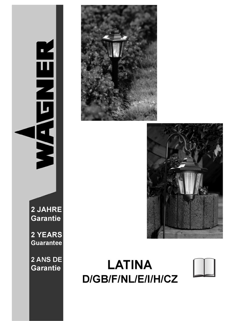 WAGNER LATINA User manual