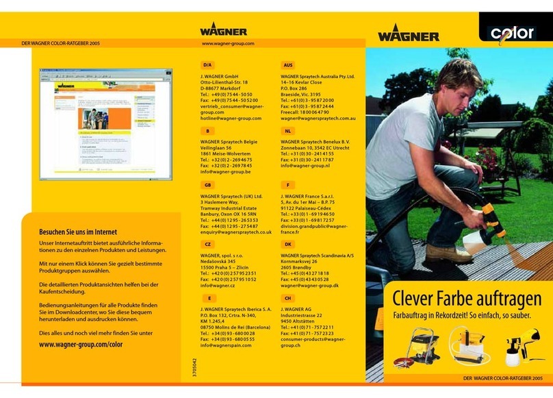 WAGNER COLORKATALOG D-2005 Brochure & specs