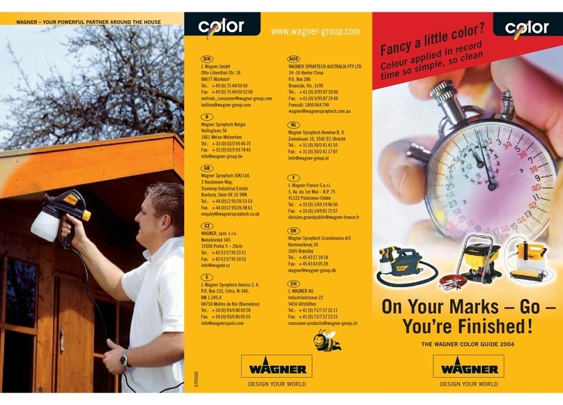WAGNER COLOR-CATALOG-2004 ENGLISH User manual