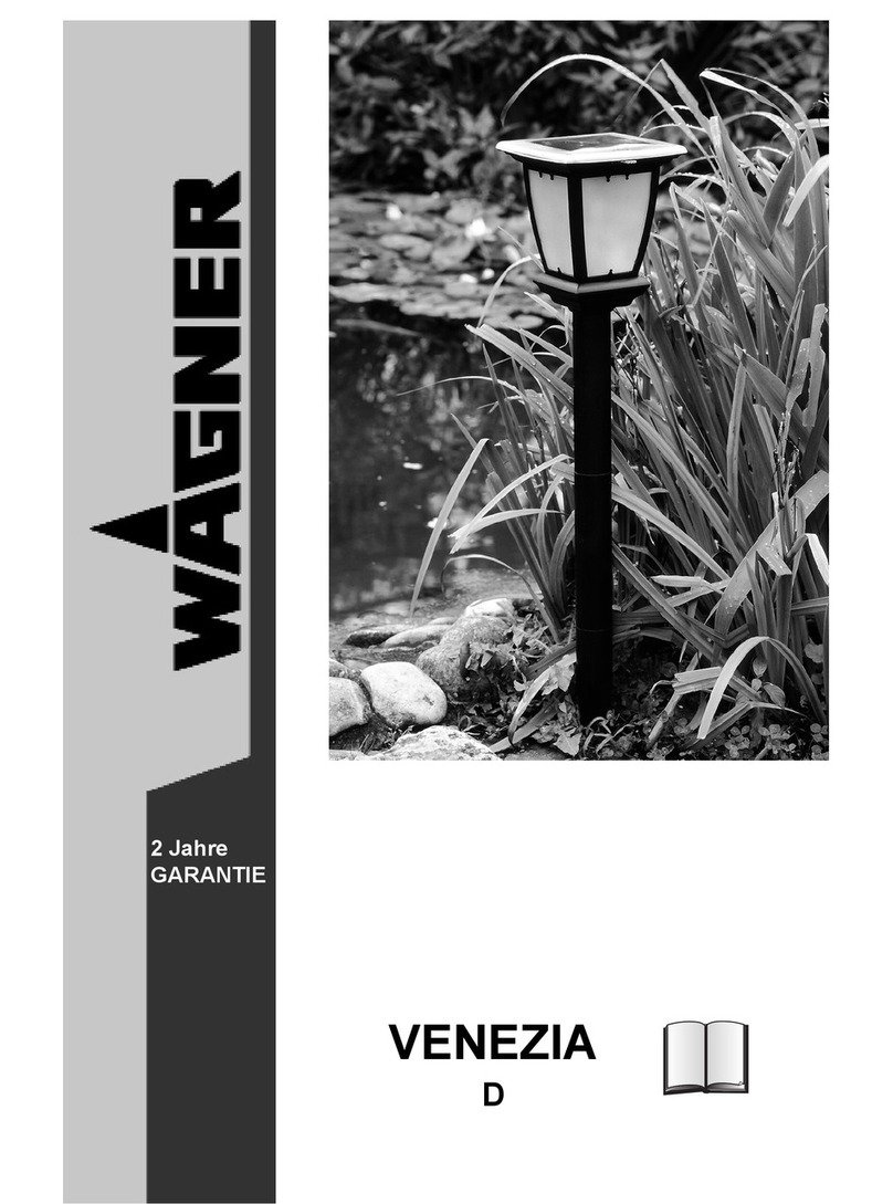 WAGNER VENEZIA Bedienungsanleitung