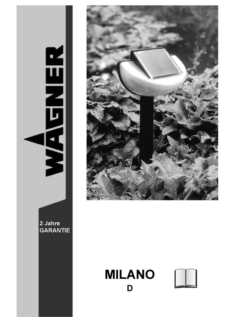 WAGNER MILANO User manual