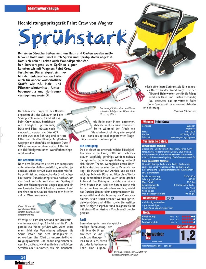 WAGNER Paint Crew Brochure & specs
