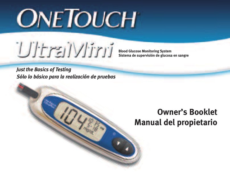 OneTouch UltraMini User manual OneTouch UltraMini User manual
