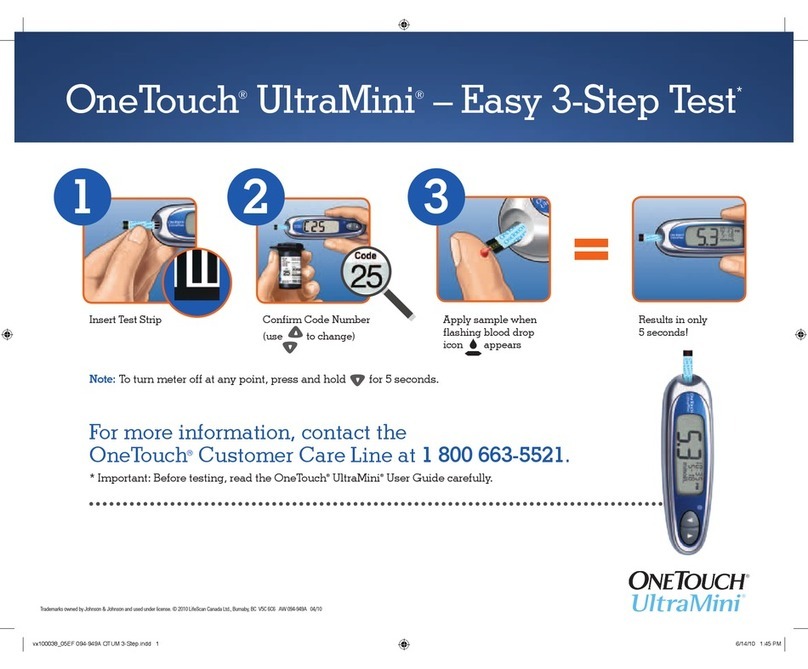 OneTouch UltraMini User manual