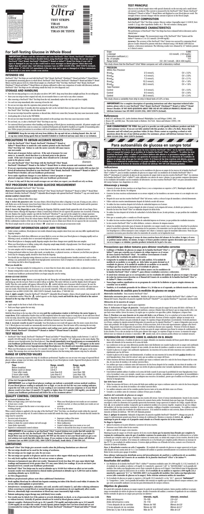 OneTouch OneTouch Ultra User manual