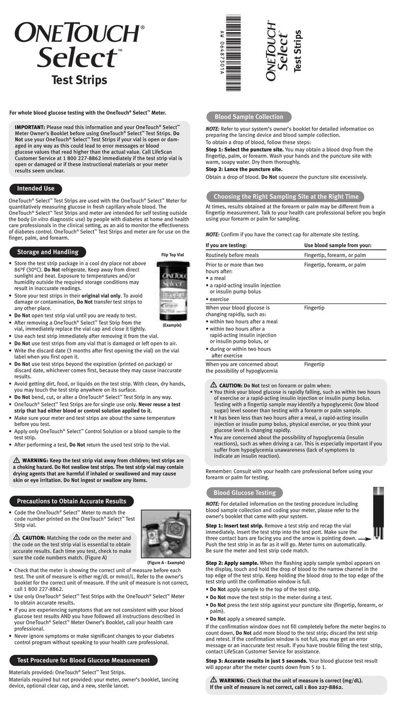 OneTouch Select User manual