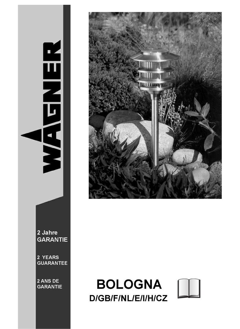 WAGNER BOLOGNA User manual