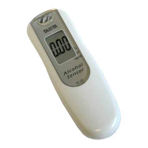 Tanita HC 207 ALCOHOL SENSOR User manual