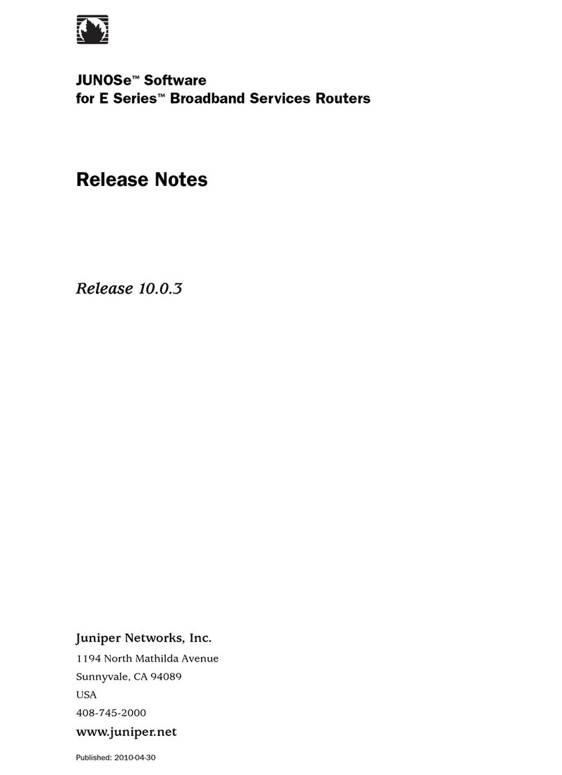Juniper JUNOSE 10.0.3 - S 4-30-2010 release note Juniper JUNOSE 10.0.3 - S 4-30-2010 release note