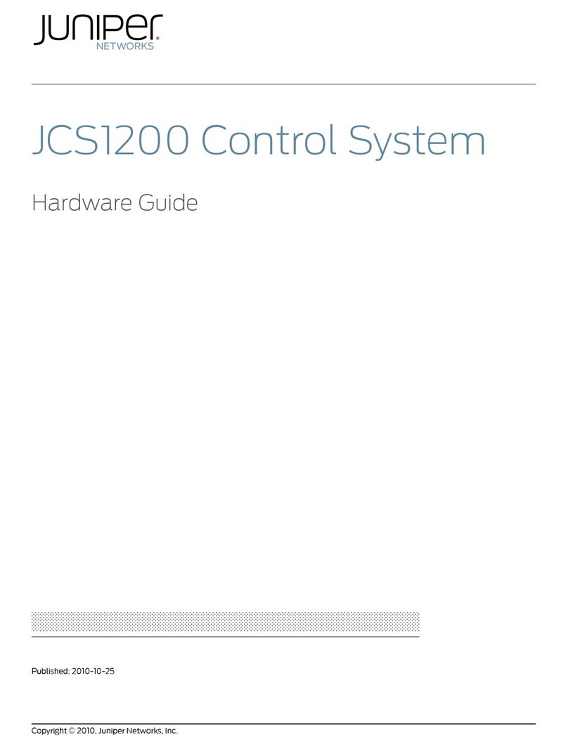 Juniper JCS1200 Hardware guide