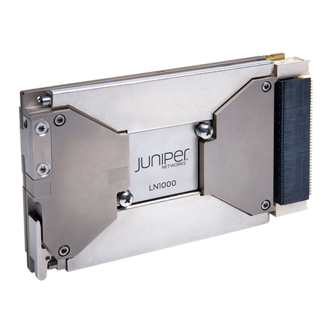 Juniper JUNOS OS 10.3 - LN1000 MOBILE SECURE ROUTER ... user guide Juniper JUNOS OS 10.3 - LN1000 MOBILE SECURE ROUTER ... user guide