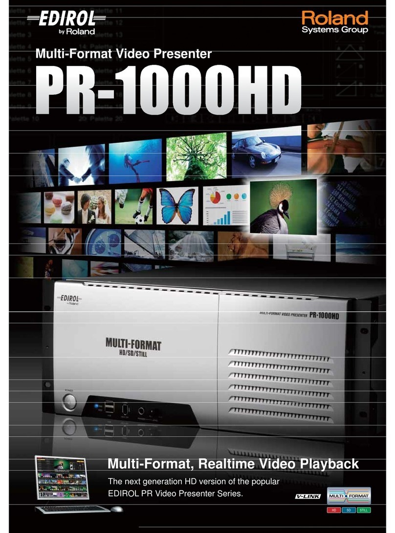 Edirol PR-1000HD brochure