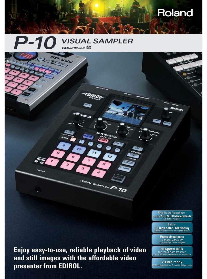 Roland P-10 brochure
