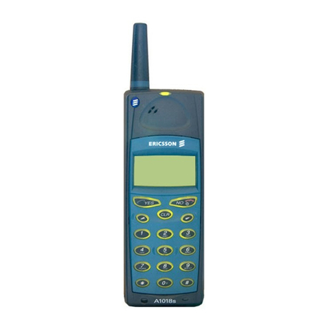 Ericsson A1018 User manual Ericsson A1018 User manual
