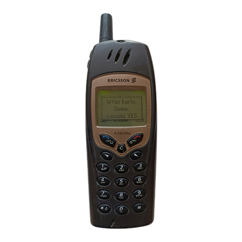 Ericsson A2628S User manual