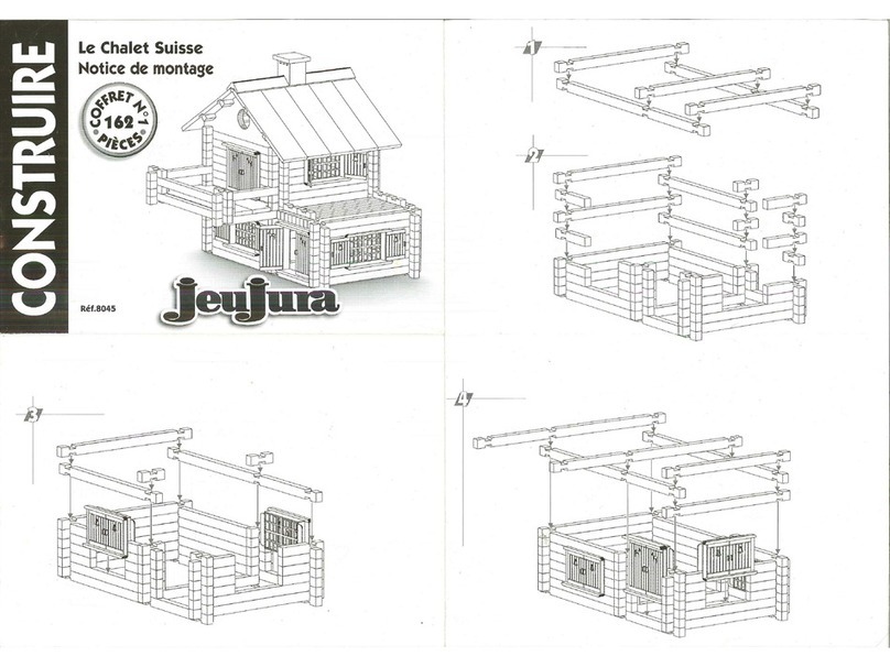 JEUJURA CHALET SUISSE 8045 Notice de montage