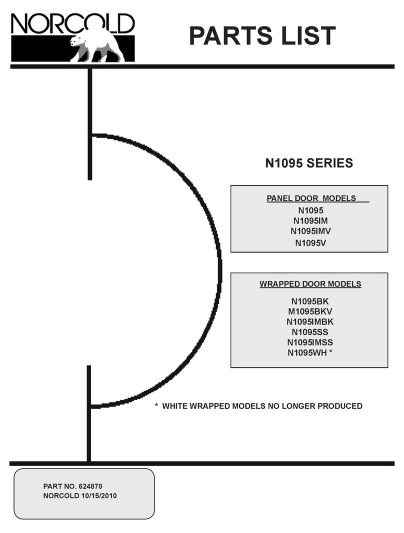 Norcold M1095BKV - parts list Norcold M1095BKV - parts list