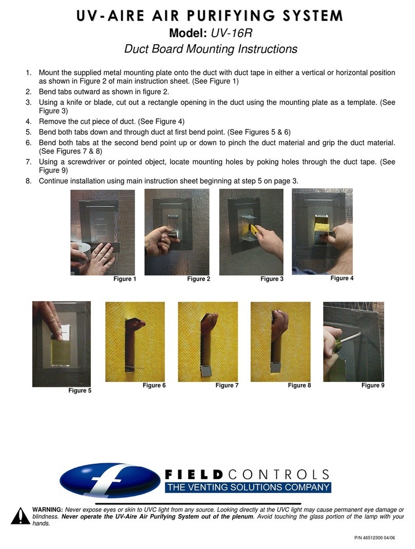 Field Controls 46512300 User manual
