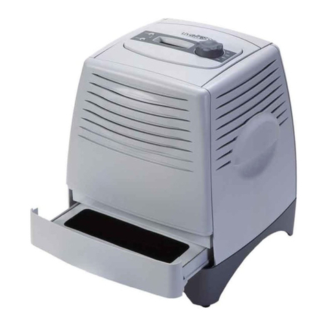 Field Controls UV-Aire Air Purifying System UV-500C User manual
