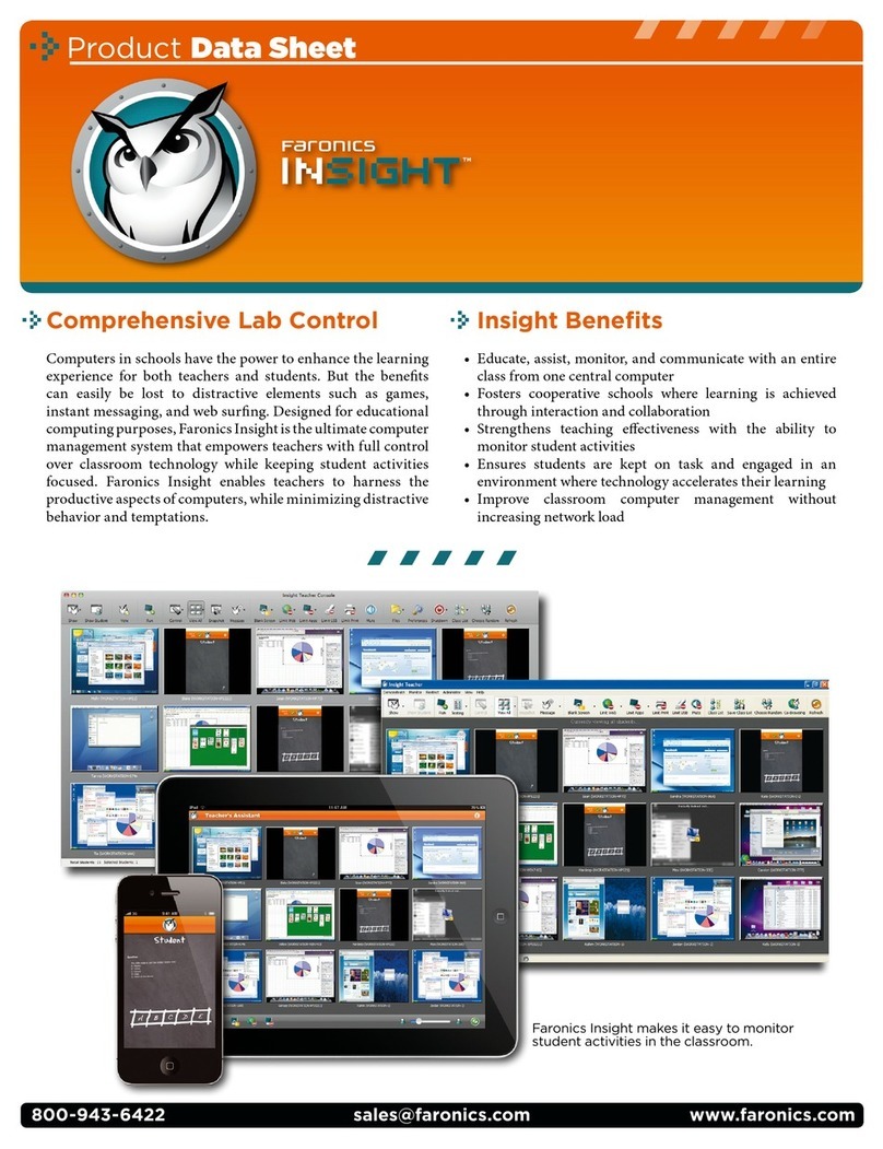 FARONICS INSIGHT - Operational manual