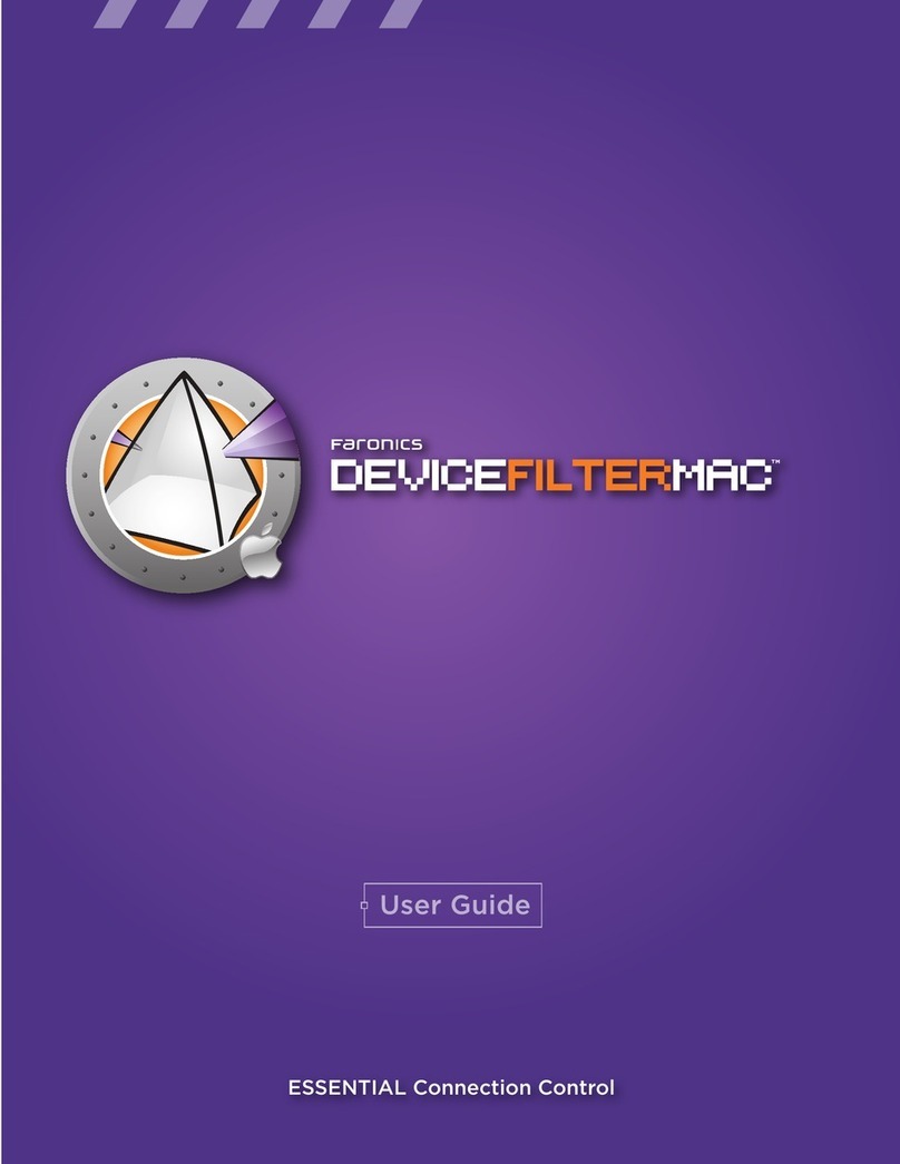FARONICS DEVICE FILTER MAC User manual FARONICS DEVICE FILTER MAC User manual
