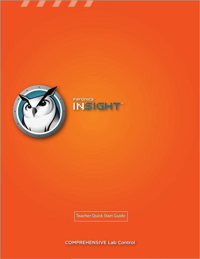 FARONICS INSIGHT - TEACHER quick start guide FARONICS INSIGHT - TEACHER quick start guide