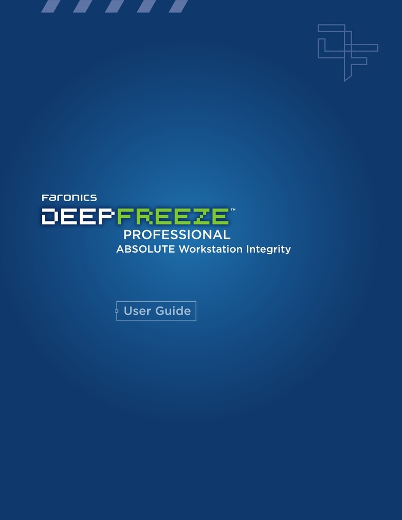 FARONICS DEEP FREEZER PROFESSIONAL 5 manual