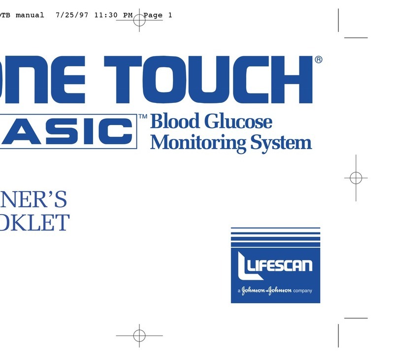 Lifescan BASIC - 11-96 owner's booklet