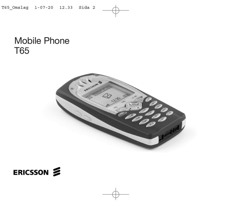 Ericsson T65S User manual