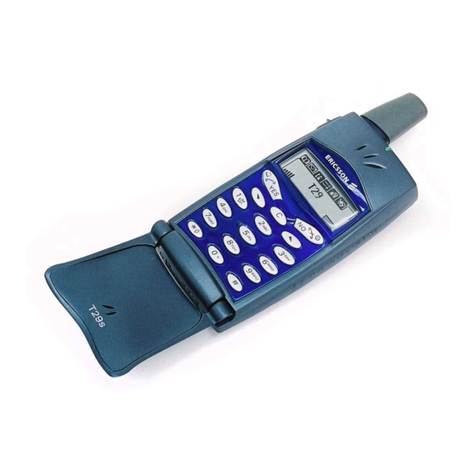 Ericsson T29 User manual