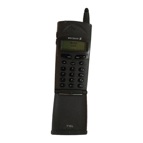 Ericsson T18Z User manual