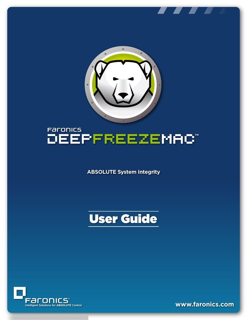 FARONICS DEEP FREEZE MAC manual