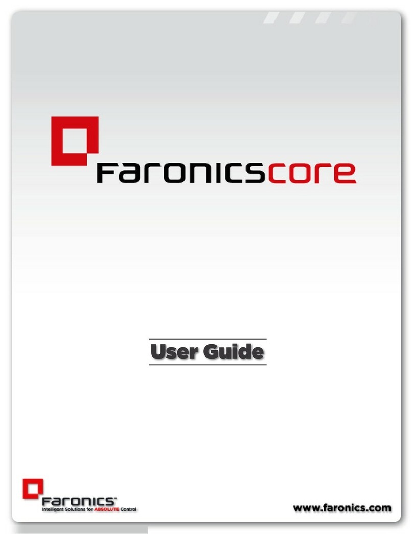 FARONICS CORE manual