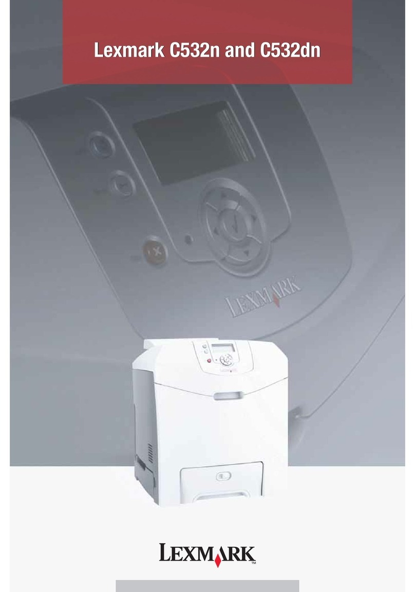 Lexmark 34B0150 User manual