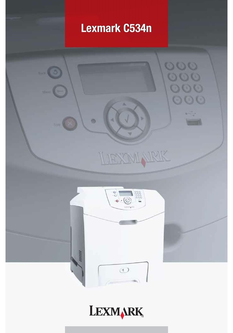 Lexmark 34A0050 User manual