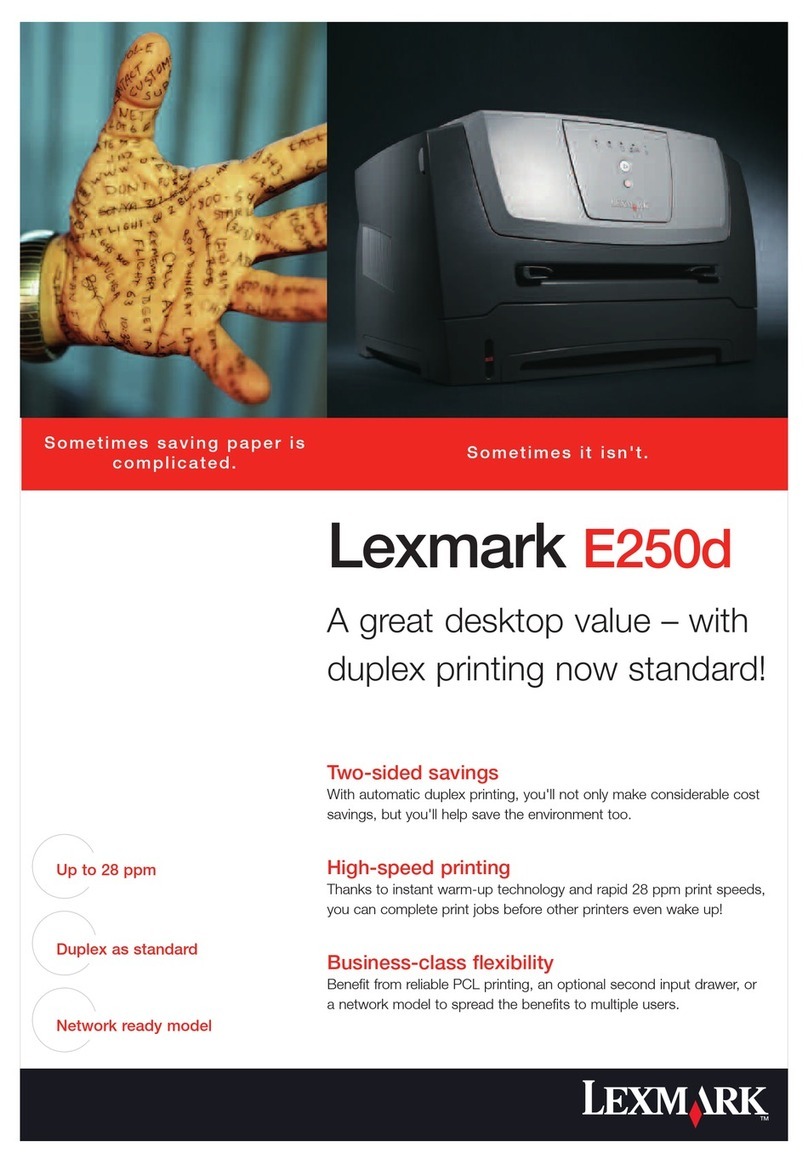 Lexmark 33S0305 User manual