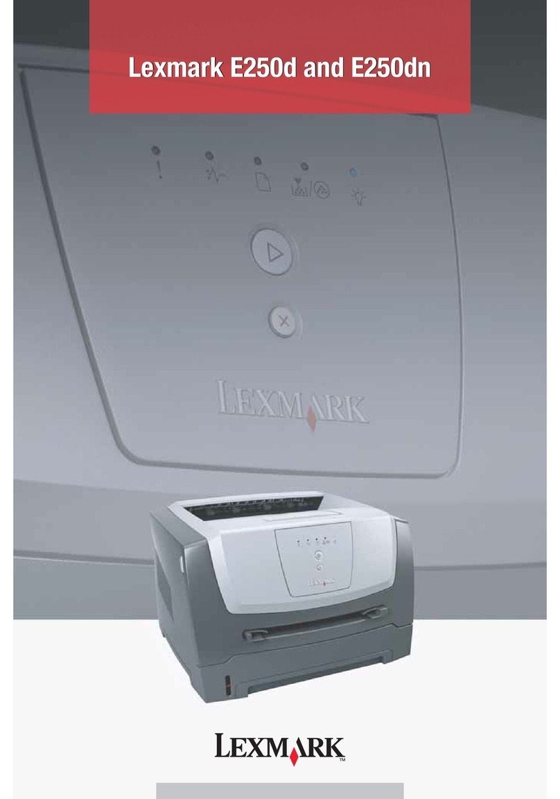 Lexmark 33S0100 User manual